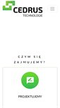 Mobile Screenshot of cedrus.org.pl